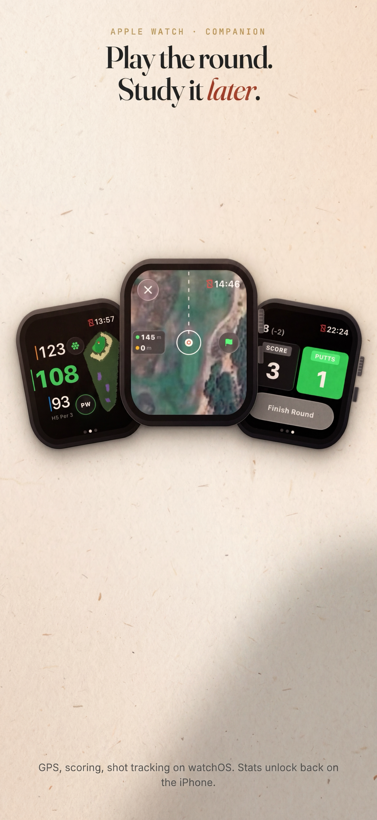 Apple Watch companion glance